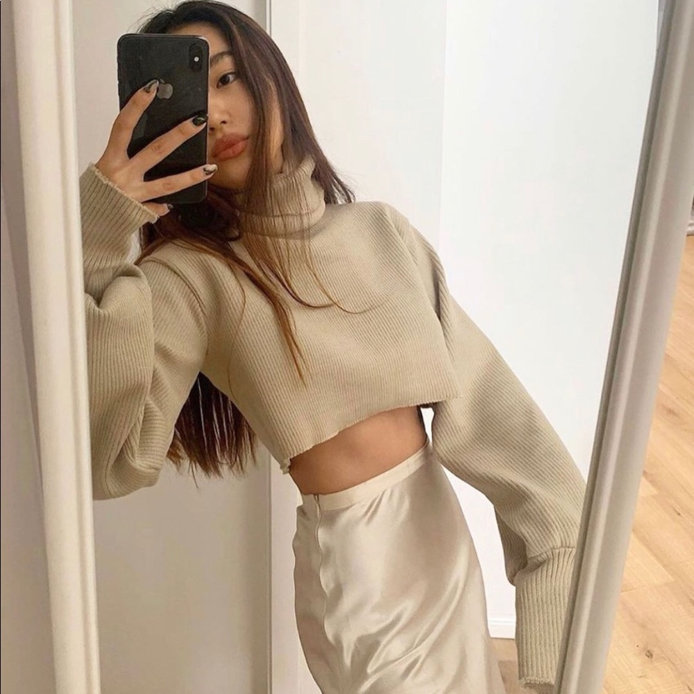 🥐 orseund iris chunky knit oatmeal 🥐